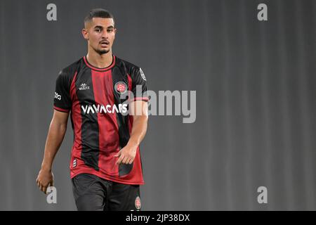 ISTANBUL - Levent Mercan de Fatih Karagumruk SK pendant le match turc Super LIG entre Fatih Karagumruk SK et Alanyaspor au stade Ataturk Olimpiyat sur 7 août 2022 à Istanbul, Turquie. ANP | hauteur néerlandaise | GERRIT DE COLOGNE Banque D'Images