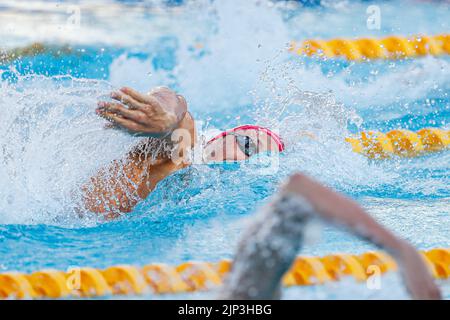 ROME, ITALIE - AOÛT 15 : Antonio Djakovic de Suisse pendant le freestyle 200m masculin à l'Aquatics européen Roma 2022 au Stadio del Nuoto sur 15 août 2022 à Rome, Italie (photo par Nikola Krstic/Orange Pictures) Banque D'Images