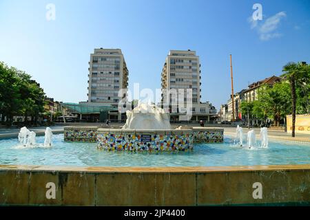 Pau, ville dans le sud-ouest de la France. Banque D'Images