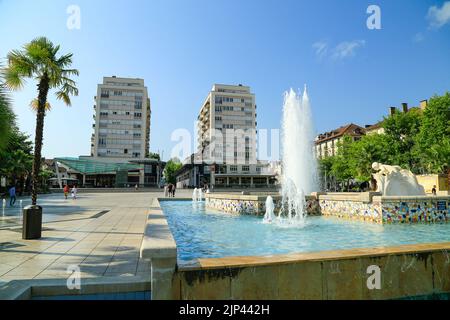 Pau, ville dans le sud-ouest de la France. Banque D'Images