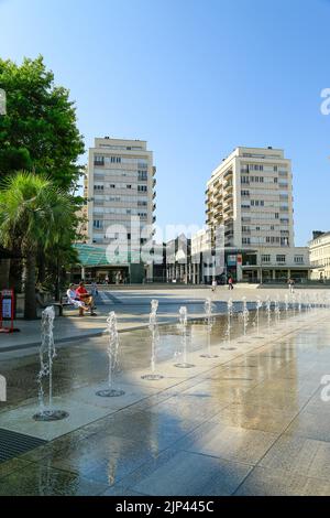 Pau, ville dans le sud-ouest de la France. Banque D'Images