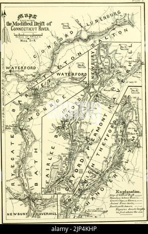 La géologie du New Hampshire - un rapport comprenant les résultats des explorations ordonnées par la législature (1874) (14804261933) Banque D'Images