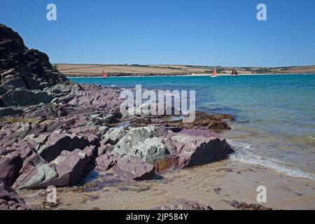 Daymer Bay. Cornouailles, Angleterre Banque D'Images