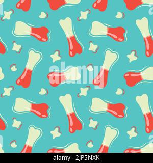 Fond coloré de motifs répétitifs de bonbons gélifiés faits d'illustrations vectorielles simples. Illustration de Vecteur