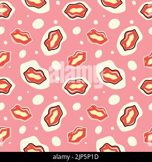 Fond coloré de motifs répétitifs de bonbons gélifiés faits d'illustrations vectorielles simples. Illustration de Vecteur