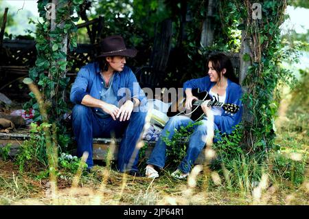 BILLY RAY CYRUS, MILEY CYRUS, HANNAH MONTANA : LE FILM, 2009 Banque D'Images