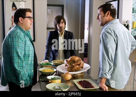 JONAH HILL, Jason Schwartzman, ADAM SANDLER, Funny People, 2009 Banque D'Images