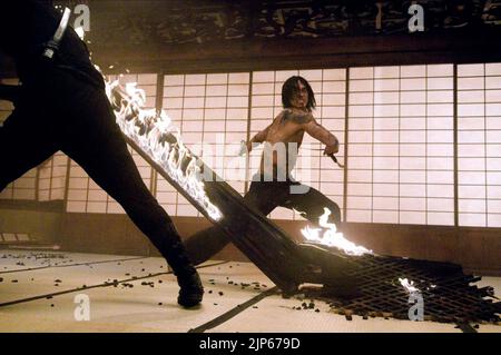 PLUIE, NINJA ASSASSIN, 2009 Banque D'Images