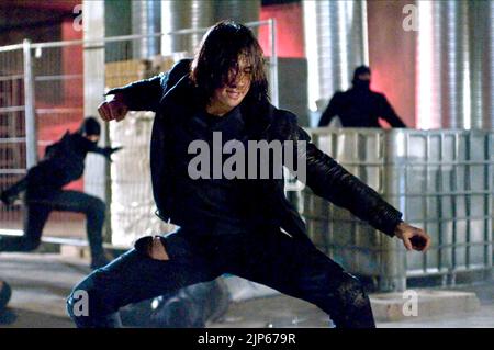 PLUIE, NINJA ASSASSIN, 2009 Banque D'Images