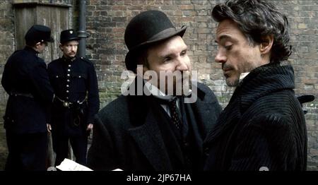 EDDIE MARSAN, ROBERT DOWNEY JR., SHERLOCK HOLMES, 2009 Banque D'Images