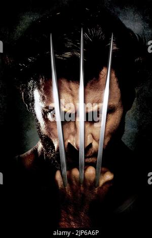 HUGH JACKMAN, X-Men Origins : Wolverine, 2009 Banque D'Images