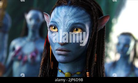 ZOE SALDANA, avatar, 2009 Banque D'Images