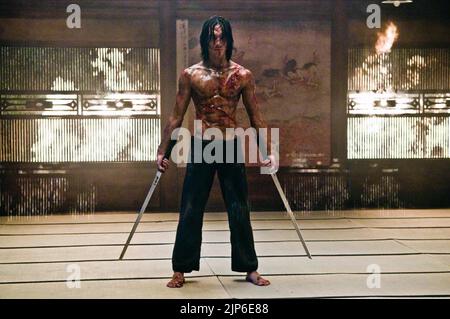 PLUIE, NINJA ASSASSIN, 2009 Banque D'Images