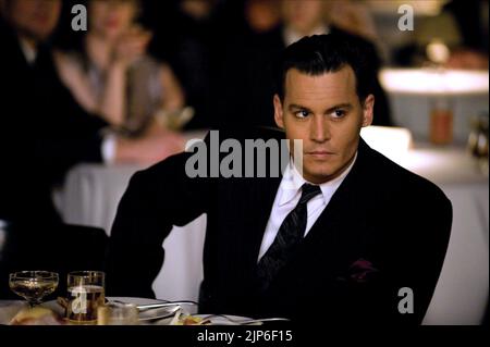 JOHNNY DEPP, PUBLIC ENEMIES, 2009 Banque D'Images