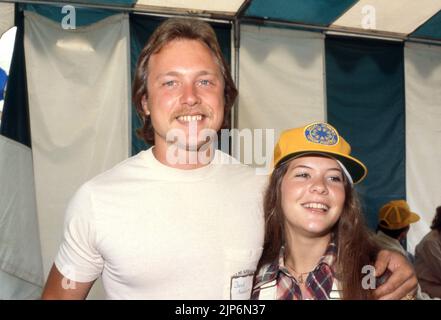 Connie Needham et David Needham Circa années 1980 crédit: Ralph Dominguez/MediaPunch Banque D'Images