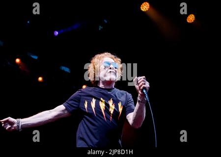 Simply Red se déroulant au stade Eirias à Colwyn Bay le 14th août 2022 Banque D'Images