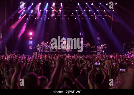 Simply Red se déroulant au stade Eirias à Colwyn Bay le 14th août 2022 Banque D'Images