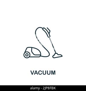 Icône d'aspiration. Line simple Line icône Housekeeping pour les modèles, la conception Web et les infographies Illustration de Vecteur