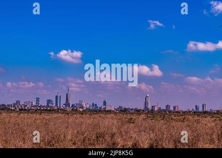 Nairobi City County National Park oiseaux animaux faune savane prairies paysages panoramiques vues panoramiques magiques Kenya Afrique de l'est Discovery Exp Banque D'Images