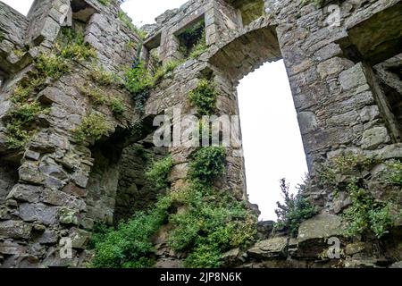 Magnifique château de Monea par Enniskillen, Comté de Fermanagh, Irlande du Nord. Banque D'Images