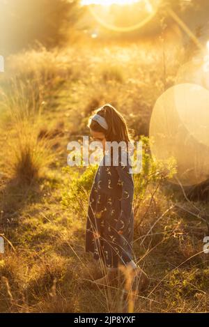 fille, été, enfance, filles, étés, enfants, enfants, enfants, enfants Banque D'Images