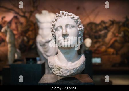 La statue d'Alexandre la Grande à Istanbul Musée archéologique Banque D'Images