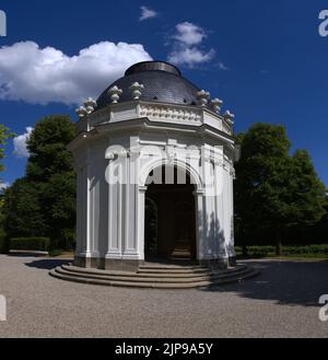 Herrenhausen pavillon dans les jardins de Hanovre (Hanovre) Allemagne en Europe Banque D'Images