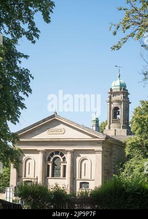 Église Saint-Jean-Baptiste à Buxton, Derbyshire, Angleterre, Royaume-Uni Banque D'Images
