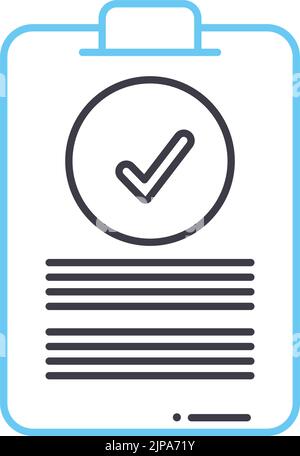 icône de ligne de normalisation, symbole de contour, illustration vectorielle, signe de concept Illustration de Vecteur