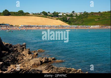 Broadsands Beach, Devon, Angleterre, Royaume-Uni, Europe Banque D'Images