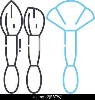 icône de ligne de base, symbole de contour, illustration vectorielle, signe de concept Illustration de Vecteur