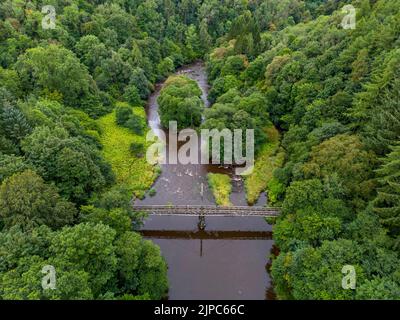 Green Bridge, Chatelherault Country Park, Ferniegair, Hamilton, Écosse, ROYAUME-UNI Banque D'Images