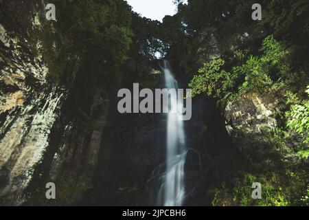 L'Adjarie Géorgie gem nature Makhuntseti chute près de Batumi, Géorgie Banque D'Images