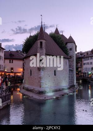 Palais de l'Isle à Annecy/France Banque D'Images