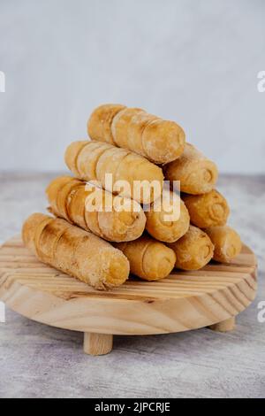 Apéritif typique d'Amérique latine appelé tequeños Banque D'Images