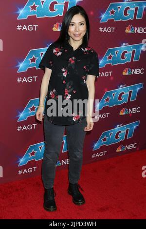 Pasadena, États-Unis. 16th août 2022. Aiko Tanaka à l'America's Got Talent Season 17 - salon en direct tapis rouge à l'hôtel Sheraton de Pasadena sur 16 août 2022 à Pasadena, CA (photo par Katrina Jordan/Sipa USA) crédit: SIPA USA/Alay Live News Banque D'Images