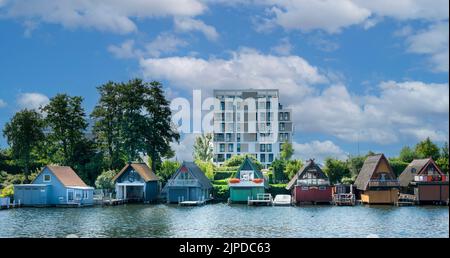 villa de vacances, schweriner see, villas de vacances, schweriner sees Banque D'Images