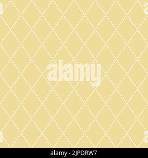 Motif géométrique en pointillés. Texture moderne et abstraite sans couture pour les fonds d'écran et les arrière-plans avec des points blancs Banque D'Images
