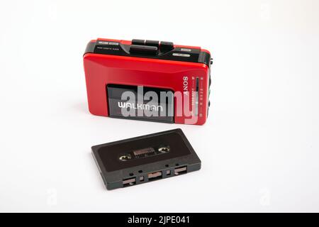 walkman ®, sony, kompaktkassette, walkman ® Banque D'Images