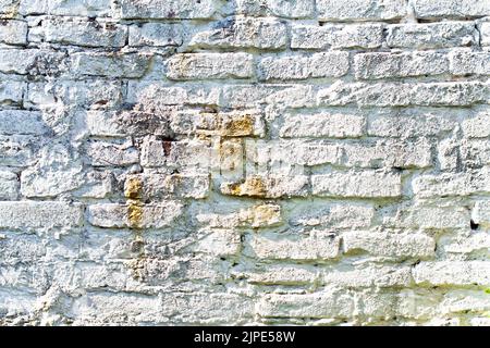 blanc, supprimé, mur de briques, blancs, délétères, murs de briques Banque D'Images