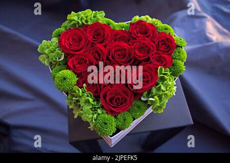 mariage, coeur, bouquet de fleurs, mariages, coeurs, bouquets de fleurs Banque D'Images