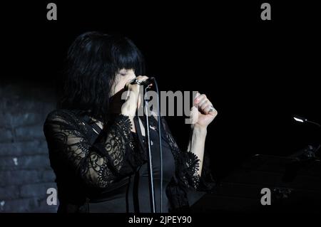 Lydia Lunch a parlé à TV Eye à New York, juillet 2022, photos Nadja Sayej Banque D'Images