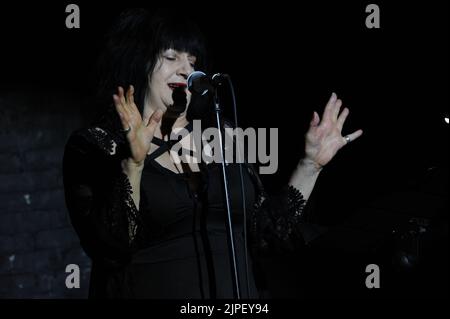 Lydia Lunch a parlé à TV Eye à New York, juillet 2022, photos Nadja Sayej Banque D'Images