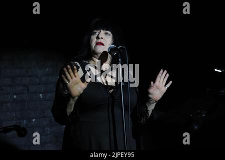 Lydia Lunch a parlé à TV Eye à New York, juillet 2022, photos Nadja Sayej Banque D'Images