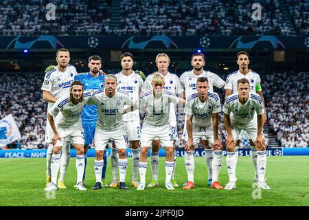 Copenhague, Danemark. 16th, août 2022. Le départ 11 du FC Copenhague pour le match de qualification de la Ligue des champions de l'UEFA entre le FC Copenhague et Trabzonspur à Parken à Copenhague. (Crédit photo: Gonzales photo - Dejan Obretkovic). Banque D'Images