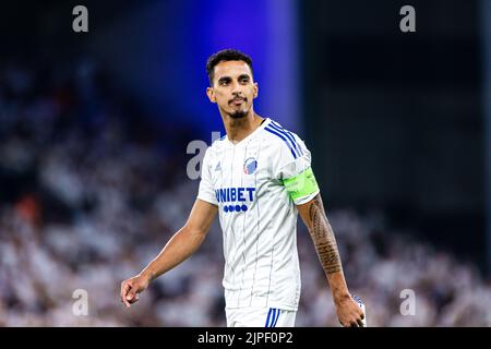Copenhague, Danemark. 16th, août 2022. ZECA (10) du FC Copenhagen vu lors du match de qualification de l'UEFA Champions League entre le FC Copenhagen et Trabzonspir à Parken à Copenhague. (Crédit photo: Gonzales photo - Dejan Obretkovic). Banque D'Images