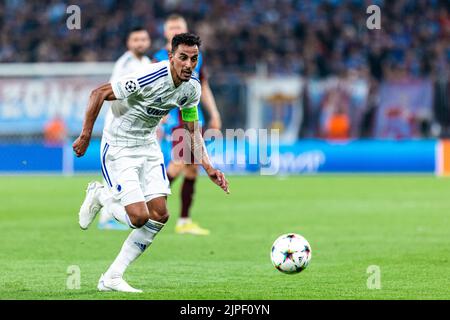 Copenhague, Danemark. 16th, août 2022. ZECA (10) du FC Copenhagen vu lors du match de qualification de l'UEFA Champions League entre le FC Copenhagen et Trabzonspir à Parken à Copenhague. (Crédit photo: Gonzales photo - Dejan Obretkovic). Banque D'Images