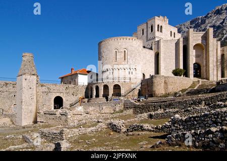 Musée de Skanderbeg, Kruja, Albanie Banque D'Images