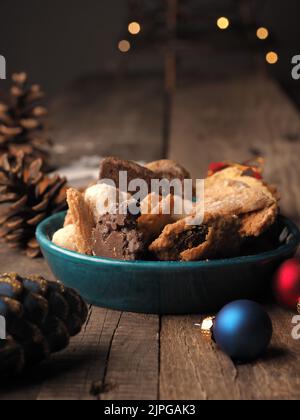 biscuits de noël, biscuits de noël Banque D'Images