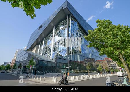 Neubau Springer-Verlag, Axel-Springer-Straße, Zimmerstraße, Kreuzberg, Friedrichshain-Kreuzberg, Berlin, Allemagne Banque D'Images